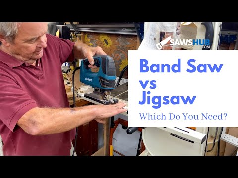 Bandsaw vs Jigsaw: Two Essential Power Saws Compared and Reviewed