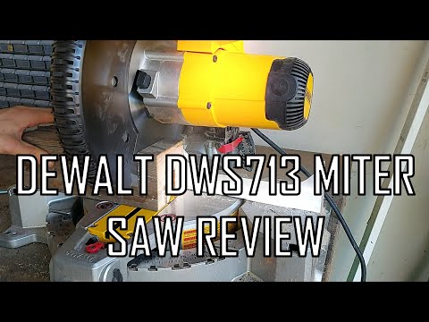 Dewalt DWS713 Miter Saw Review