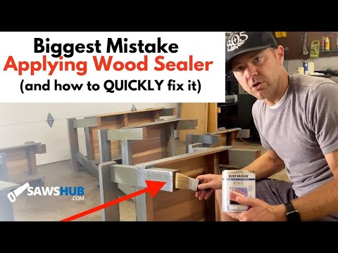 Wood Sealer Tips - Overcome the BIGGEST Mistake with this Simple Step