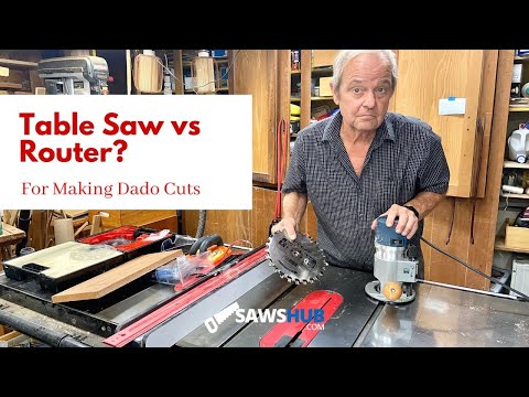 Table Saw vs Router for Making Dado Cuts