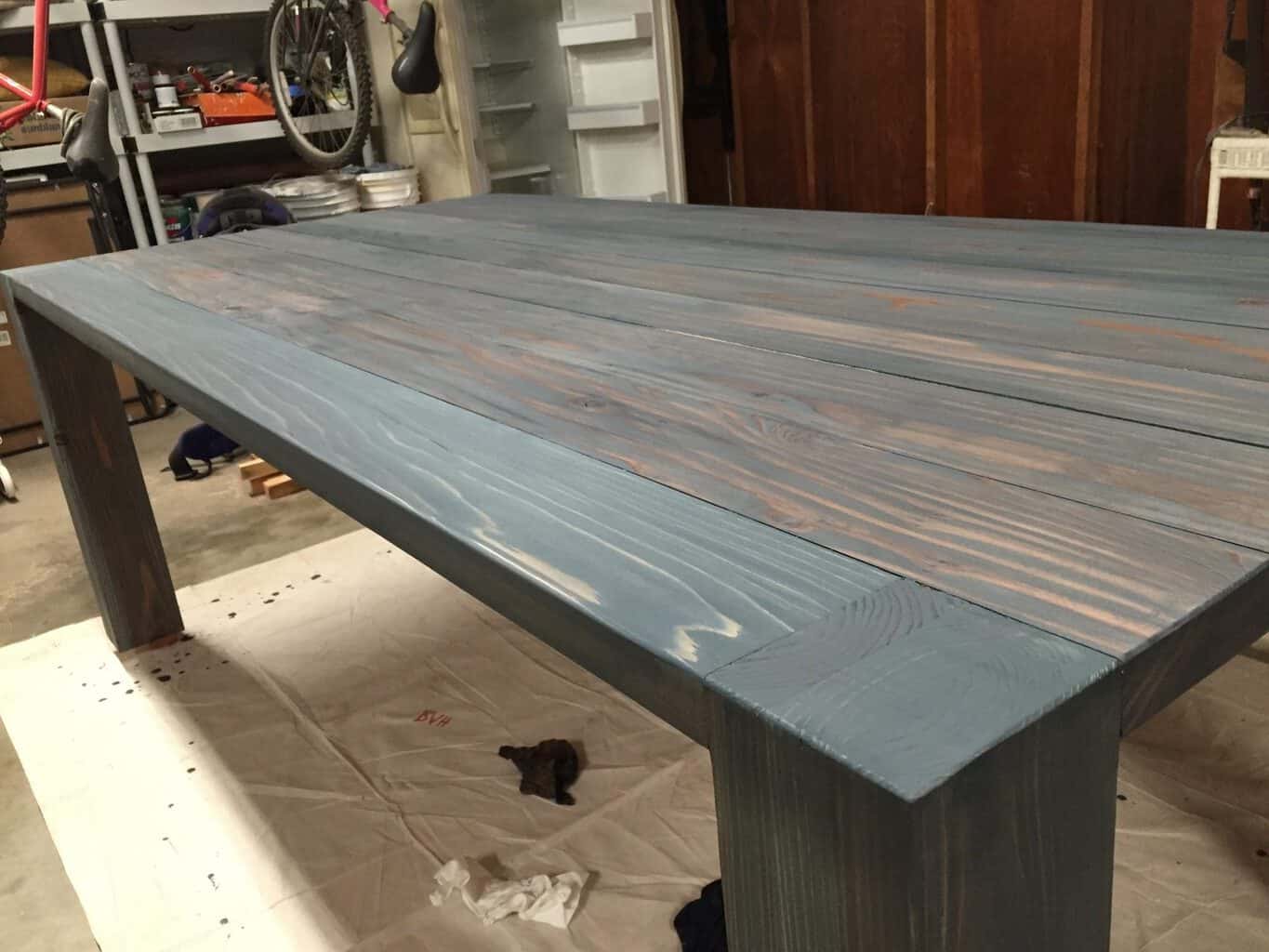 How To Build a DIY Farmhouse Dining Room Table SawsHub