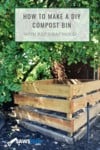 Cover image for how to make a DIY compost bin with just scrap wood