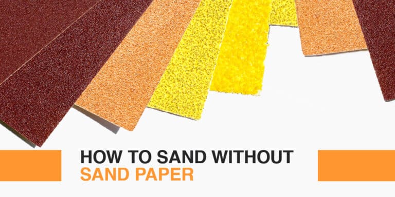 How to Sand Without Sand Paper - post thumbnail