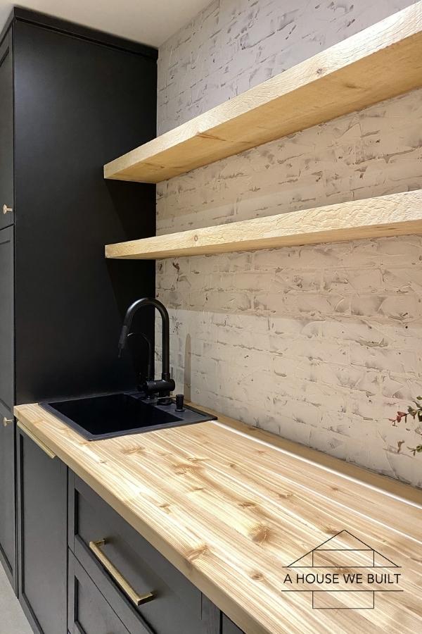 An image of modern shelves