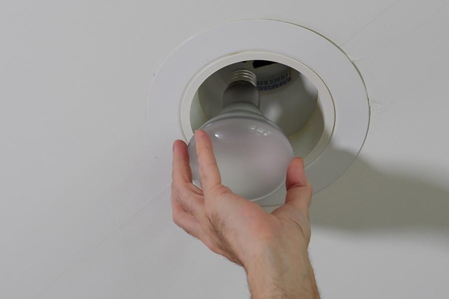 An image of a recessed lighting