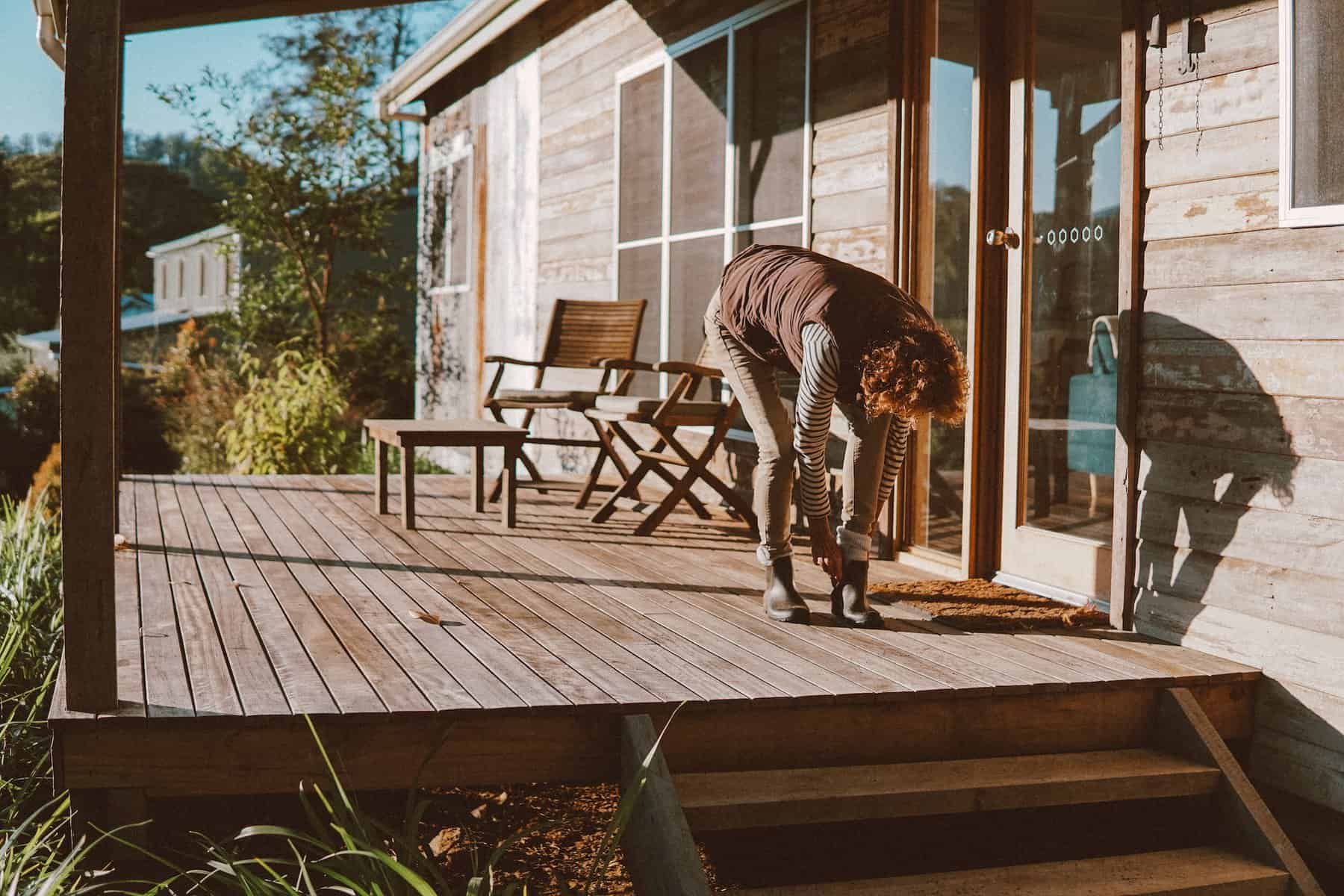 How to Stain Between Deck Boards SawsHub
