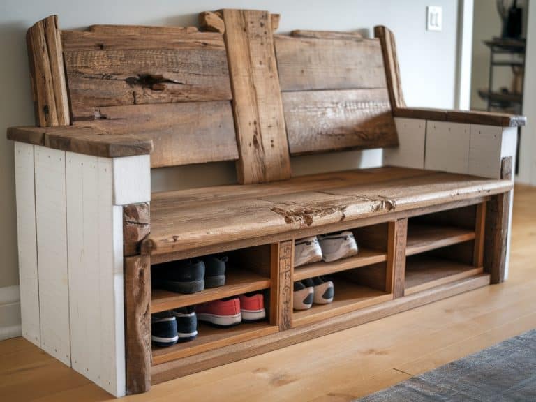 16 Woodworking Projects to Brighten Your Entryway - post thumbnail