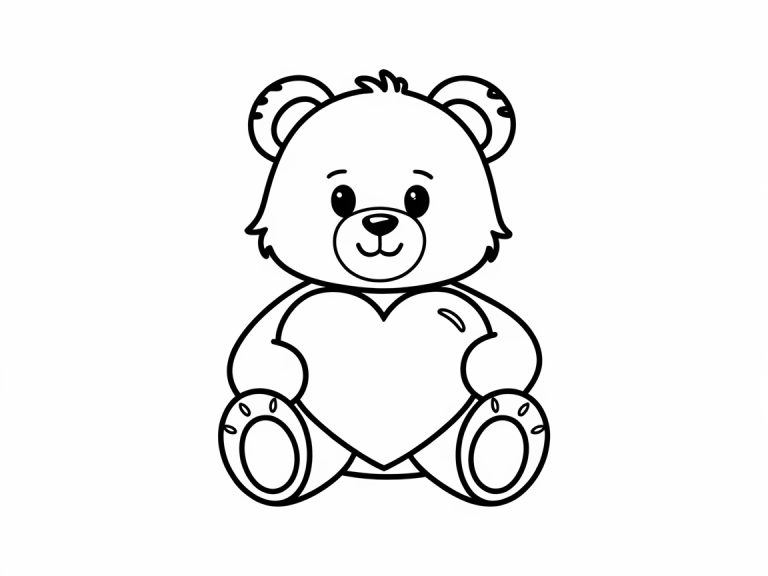 30 Free Printable Kids Coloring Pages for Valentines Day - post thumbnail